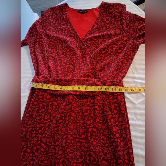 Red Patterned Dress - Picture 9 of 12